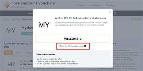 code for mytheresa.